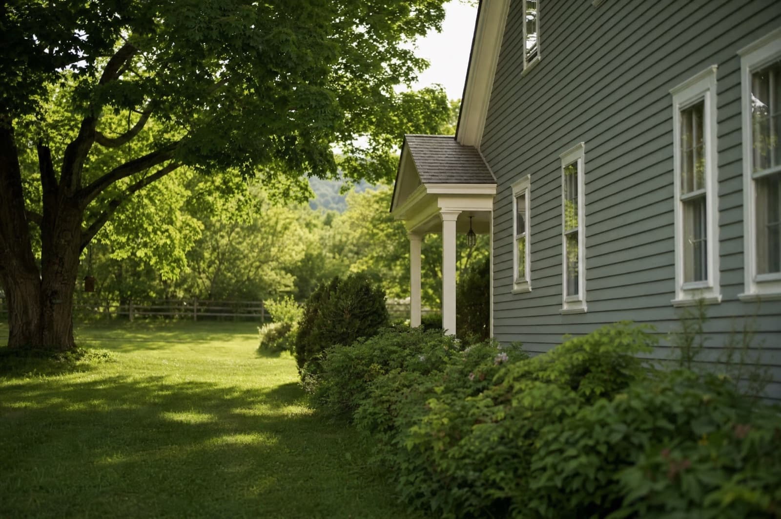 June in a New Hampshire yard