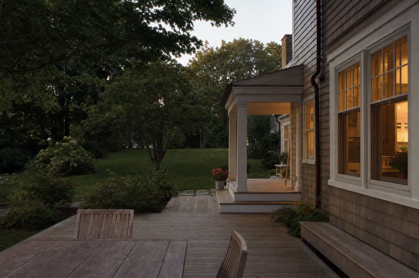 Outdoors — yard, porch, deck — likely source